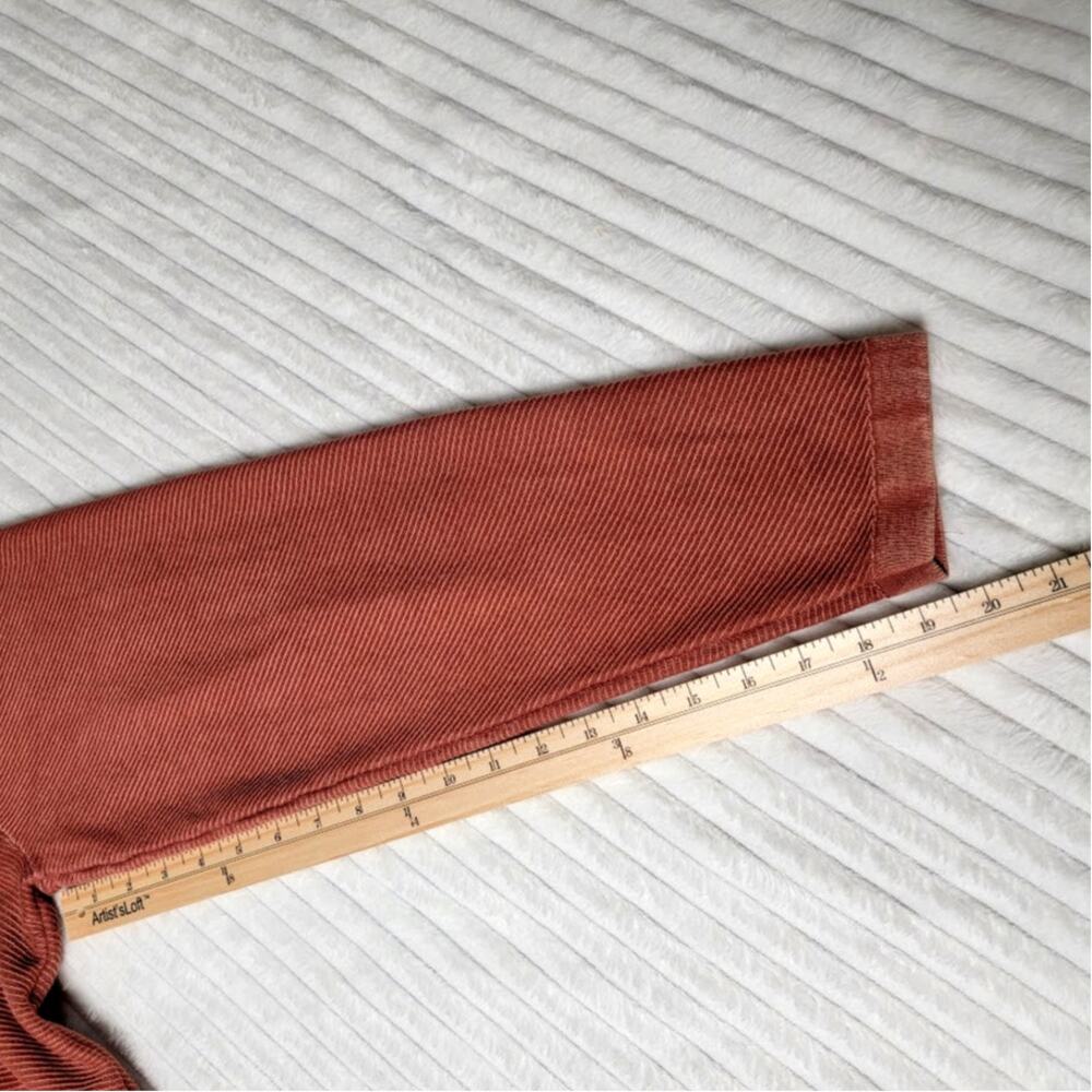 Weatherproof Vintage Terracotta Cotton Shirt XL Long Sleeve Rustic Casual Work - Picture 8 of 9